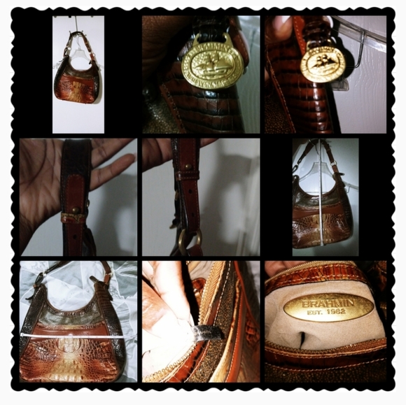 ///SOLD/// (((Authentic))) Brahmin Shoulder Bag - Picture 6 of 6